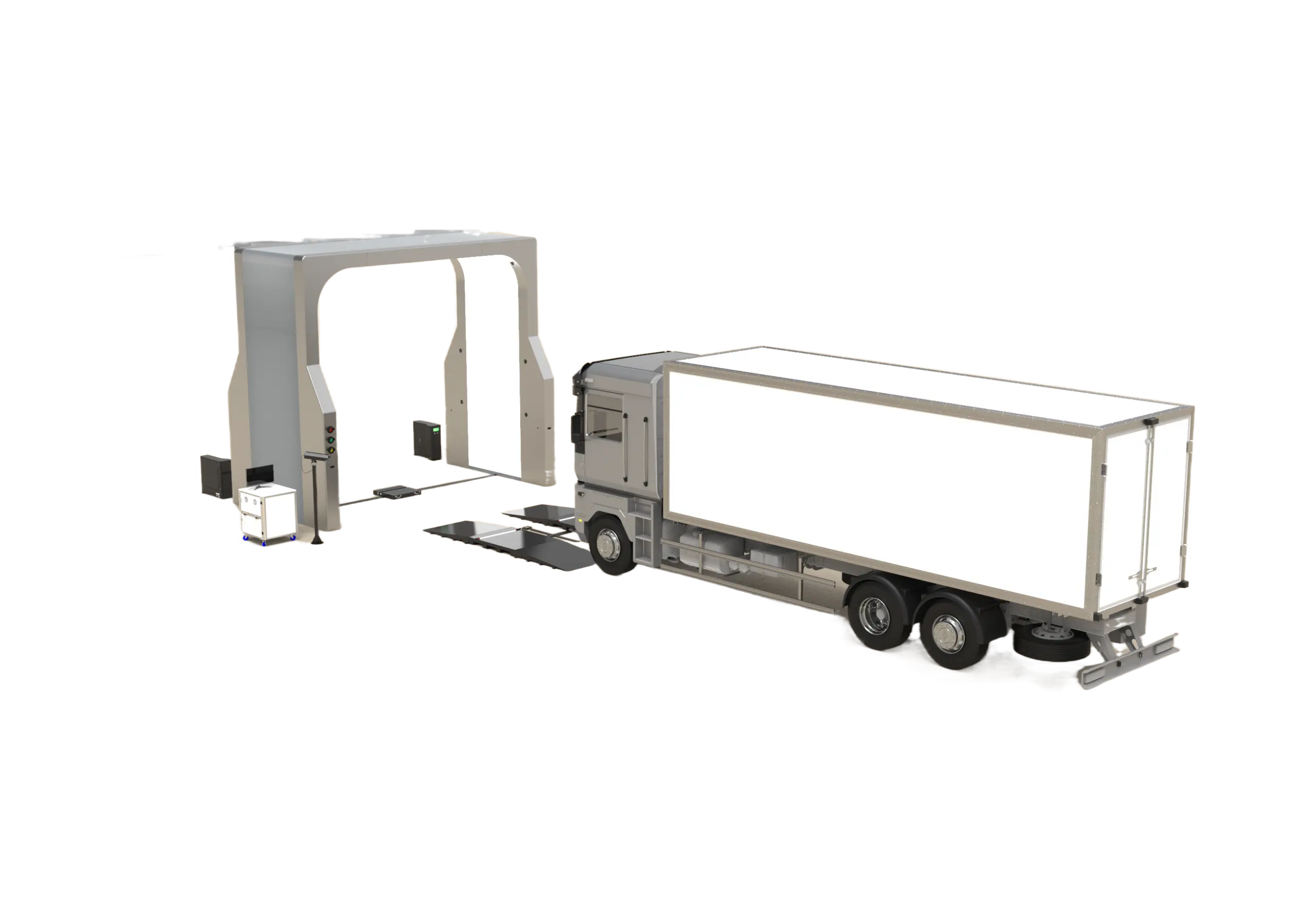 Commercial vehicle 4-in-1 inspection solution
